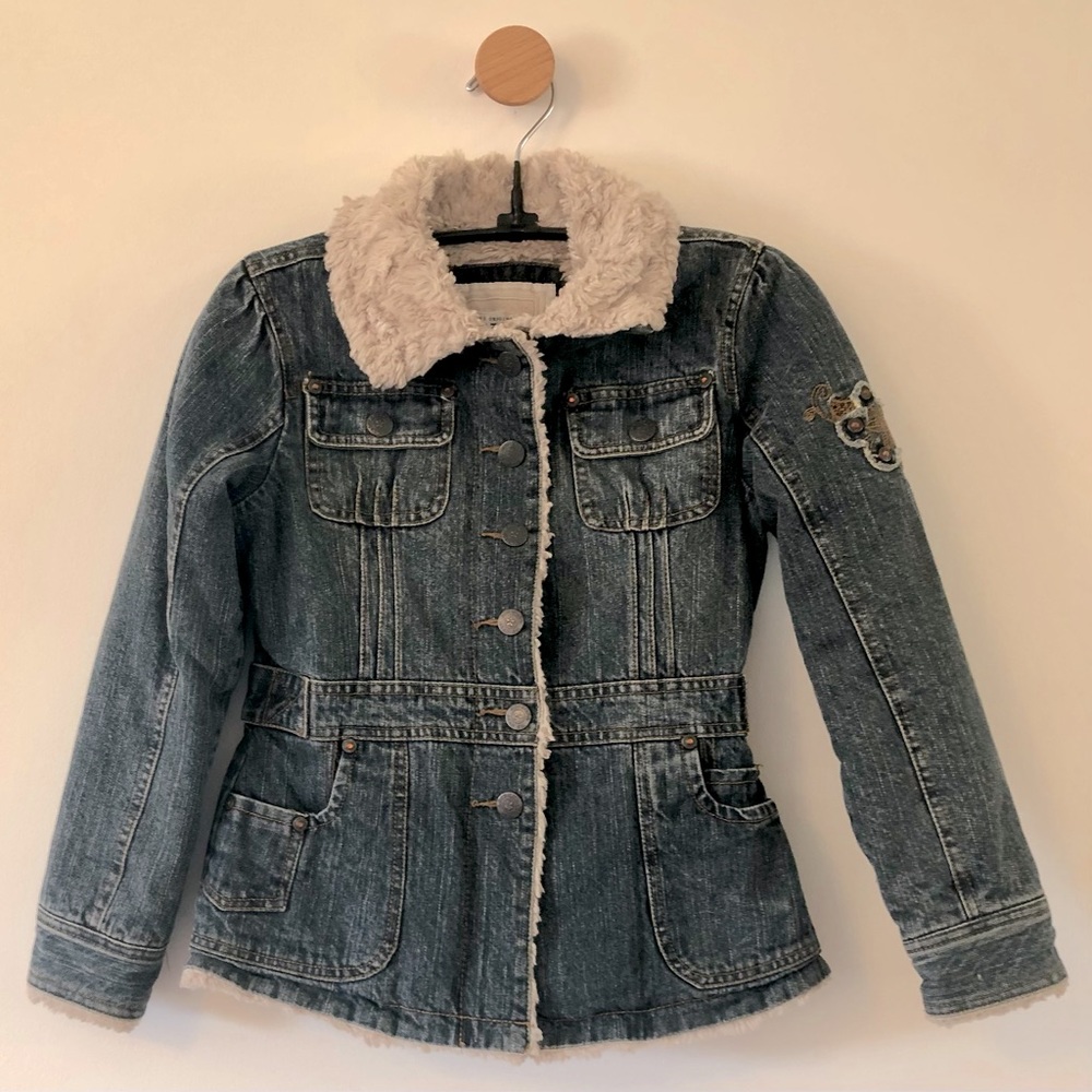 Arizona Denim Jacket with Sherpa Lining